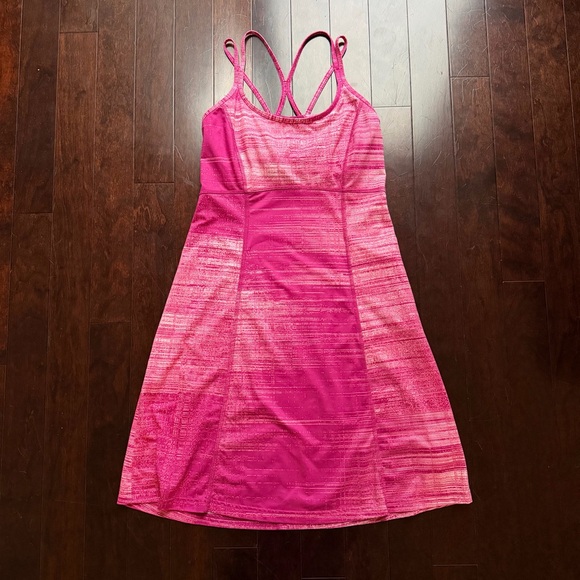 The North Face Dresses & Skirts - The North Face Crisscross Dress Pink Size Small Built In Shelf  Bra